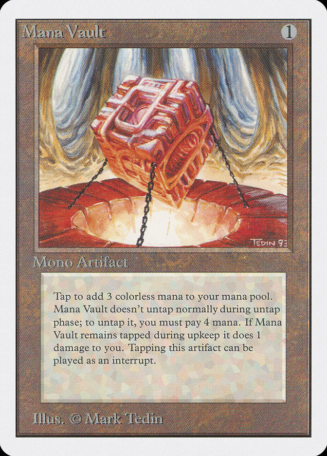 Mana Vault [Unlimited Edition] Magic: The Gathering