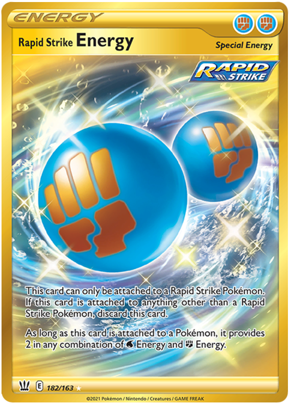 Rapid Strike Energy (182/163) [Sword & Shield: Battle Styles] Pokémon
