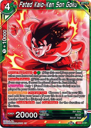 Fated Kaio-Ken Son Goku (SD9-04) [Assault of the Saiyans] Dragon Ball Super