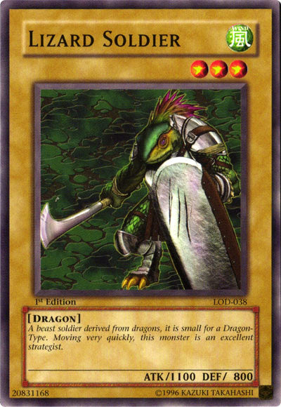 Lizard Soldier [LOD-038] Common Yu-Gi-Oh!