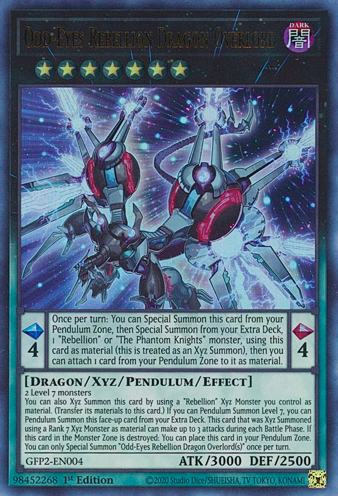 Odd-Eyes Rebellion Dragon Overlord [GFP2-EN004] Ultra Rare Yu-Gi-Oh!