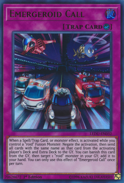 Emergeroid Call [LEDU-EN032] Ultra Rare Yu-Gi-Oh!