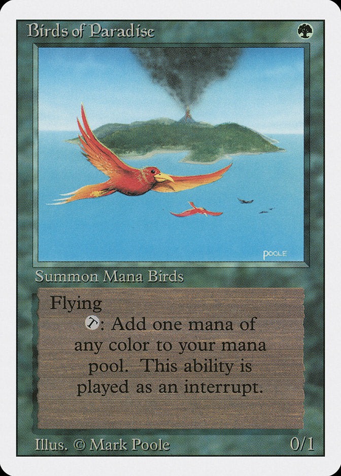 Birds of Paradise [Revised Edition] Magic: The Gathering