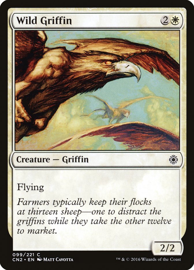 Wild Griffin [Conspiracy: Take the Crown] Magic: The Gathering