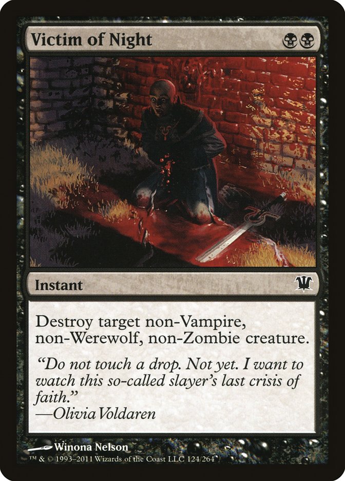 Victim of Night [Innistrad] Magic: The Gathering