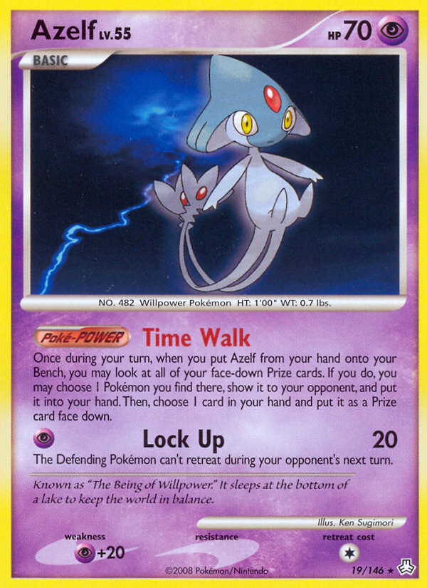 Azelf (19/146) [Diamond & Pearl: Legends Awakened] Pokémon