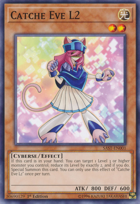 Catche Eve L2 [SAST-EN001] Common Yu-Gi-Oh!