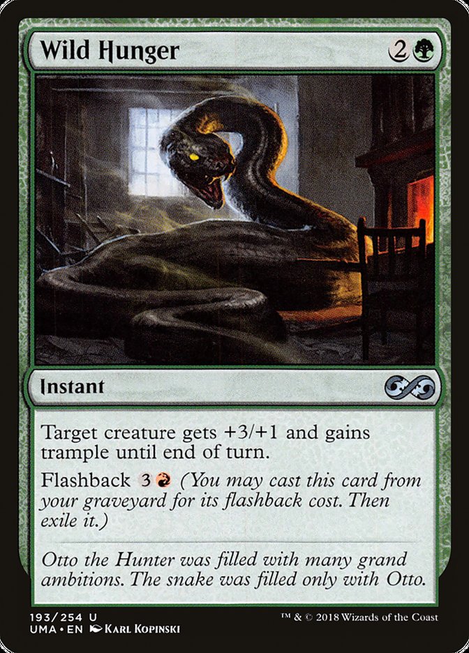 Wild Hunger [Ultimate Masters] Magic: The Gathering