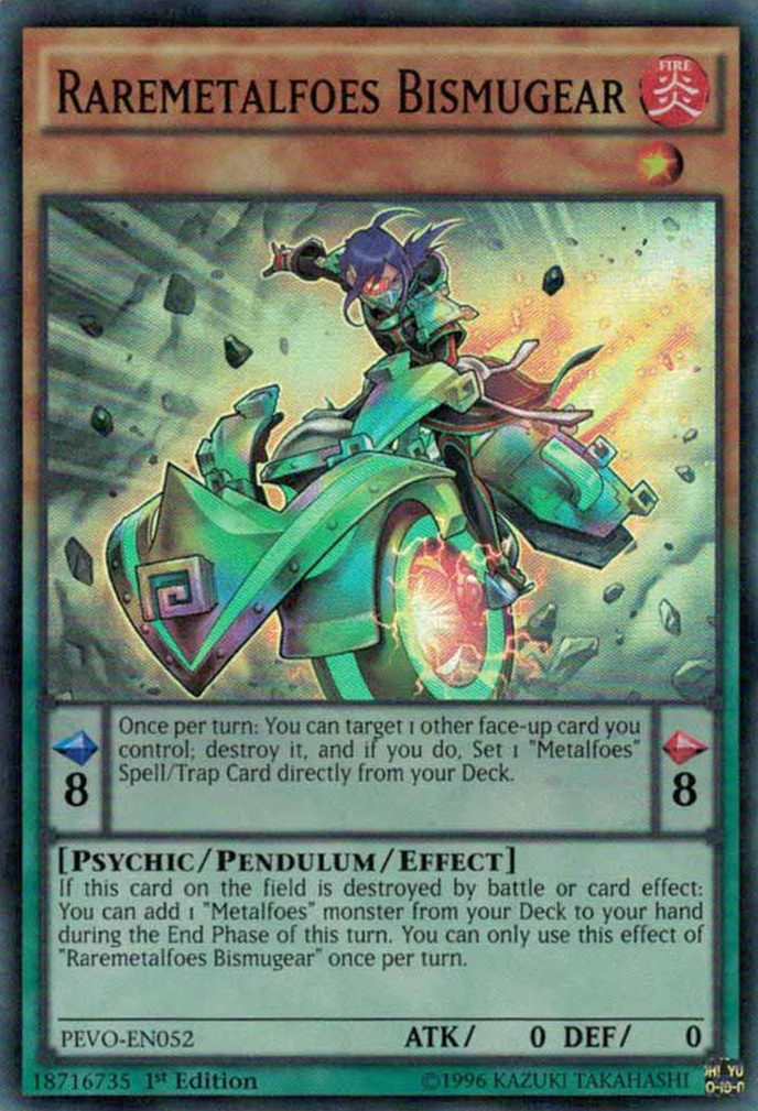 Raremetalfoes Bismugear [PEVO-EN052] Super Rare Yu-Gi-Oh!