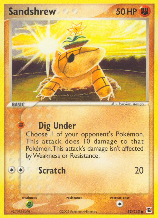 Sandshrew (82/113) [EX: Delta Species] Pokémon