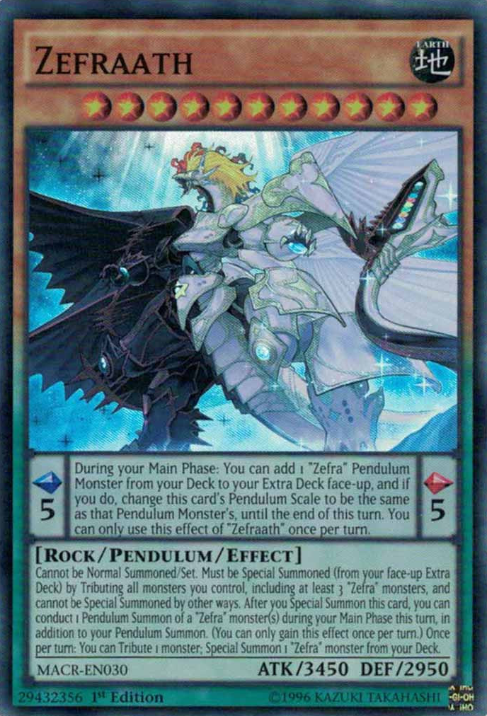 Zefraath [MACR-EN030] Super Rare Yu-Gi-Oh!