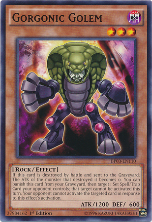 Gorgonic Golem [BP03-EN110] Common Yu-Gi-Oh!