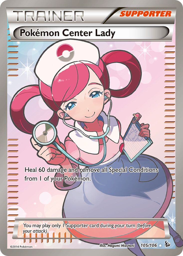 Pokemon Center Lady (105/106) [XY: Flashfire] Pokémon