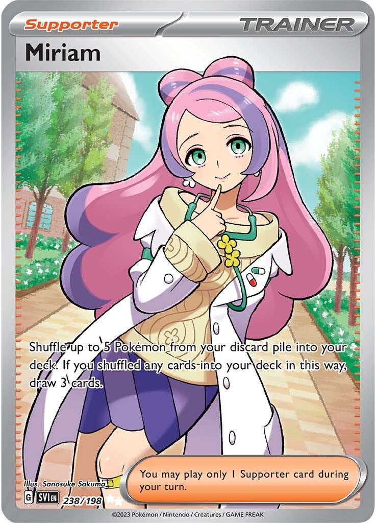 Miriam (238/198) [Scarlet & Violet: Base Set] Pokémon
