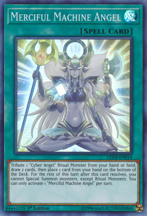 Merciful Machine Angel [LED4-EN014] Super Rare Yu-Gi-Oh!