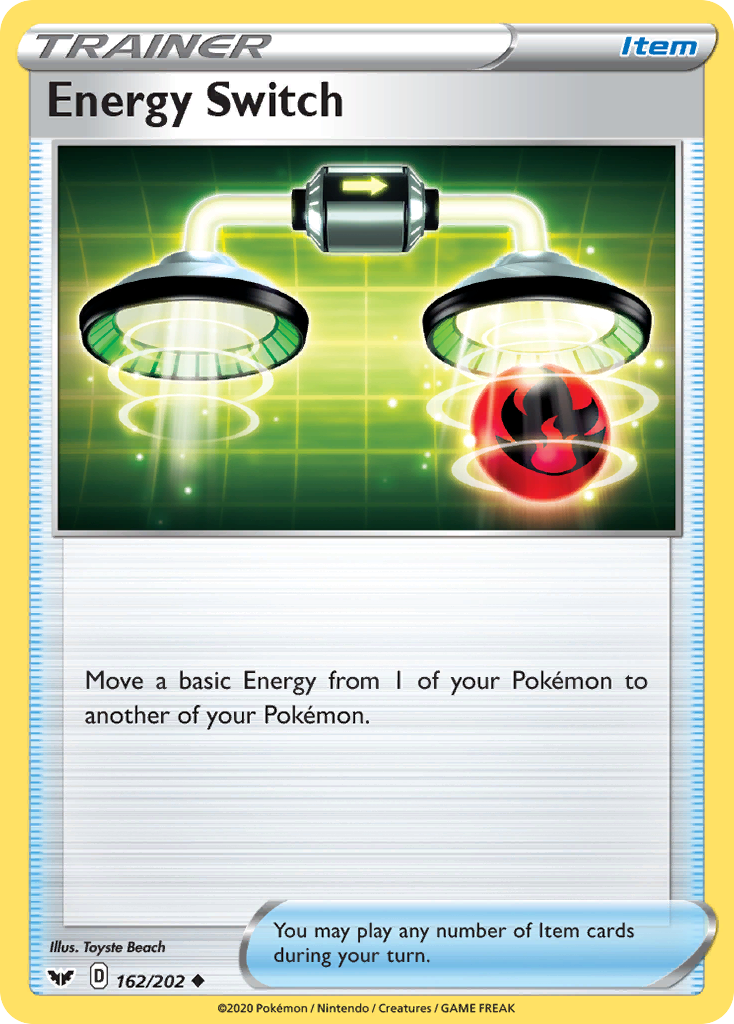 Energy Switch (162/202) [Sword & Shield: Base Set] Pokémon