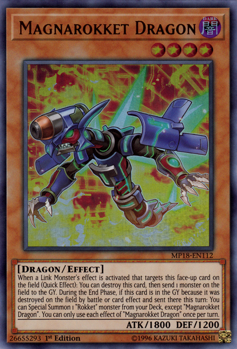 Magnarokket Dragon [MP18-EN112] Ultra Rare Yu-Gi-Oh!