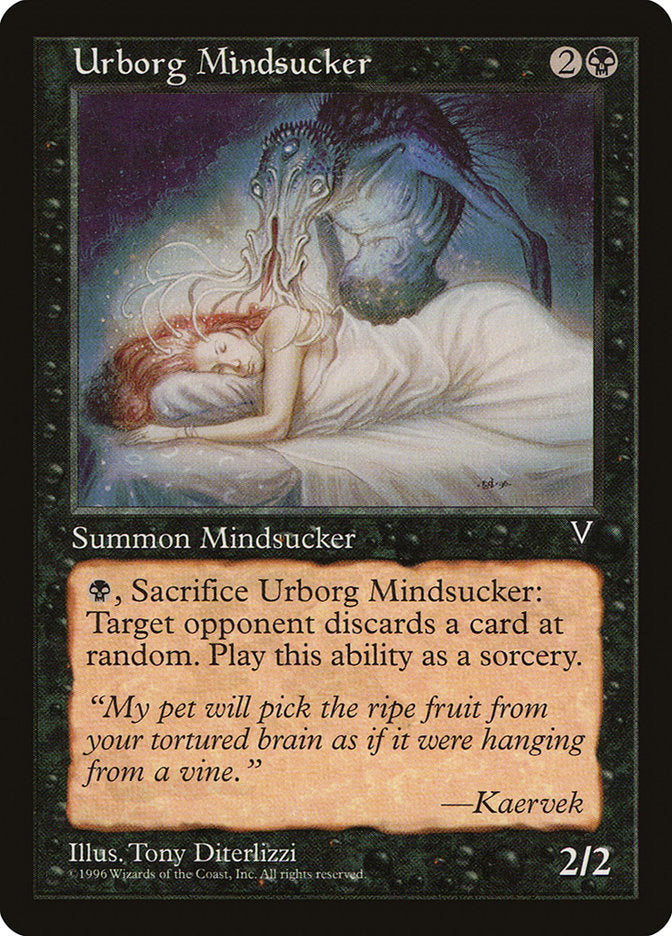 Urborg Mindsucker [Visions] Magic: The Gathering