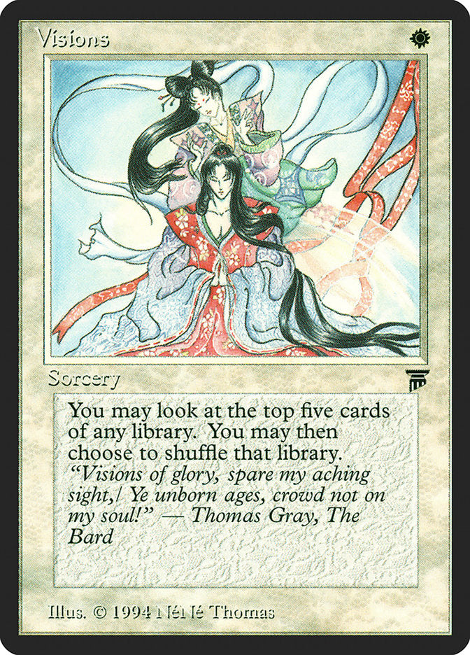 Visions [Legends] Magic: The Gathering