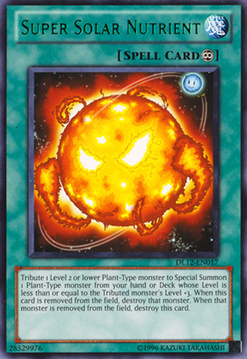 Super Solar Nutrient (Green) [DL12-EN017] Rare Yu-Gi-Oh!