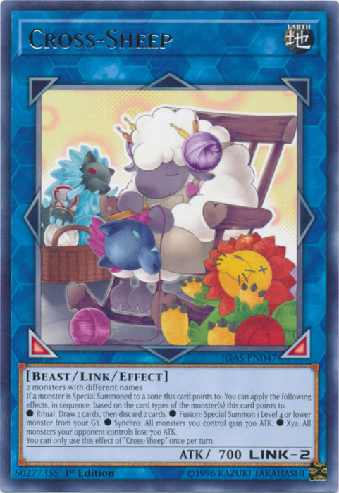 Cross-Sheep [IGAS-EN047] Rare Yu-Gi-Oh!