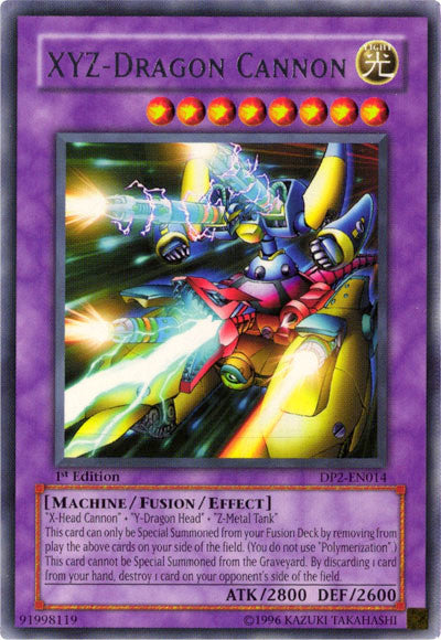 XYZ-Dragon Cannon [DP2-EN014] Rare Yu-Gi-Oh!