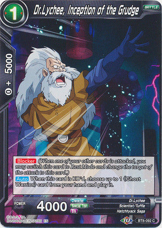 Dr.Lychee, Inception of the Grudge (BT8-092) [Malicious Machinations] Dragon Ball Super