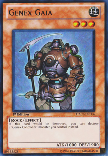 Genex Gaia [HA02-EN006] Super Rare Yu-Gi-Oh!