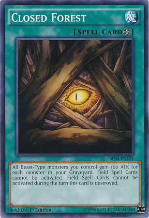 Closed Forest [BP03-EN171] Common Yu-Gi-Oh!