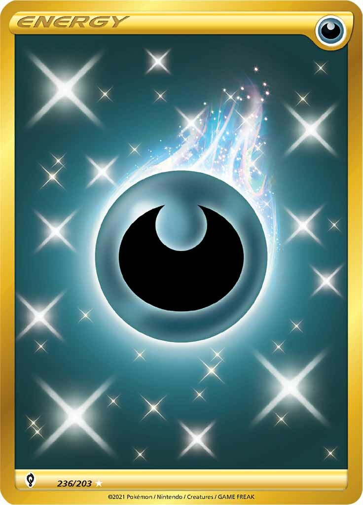 Darkness Energy (236/203) [Sword & Shield: Evolving Skies] Pokémon