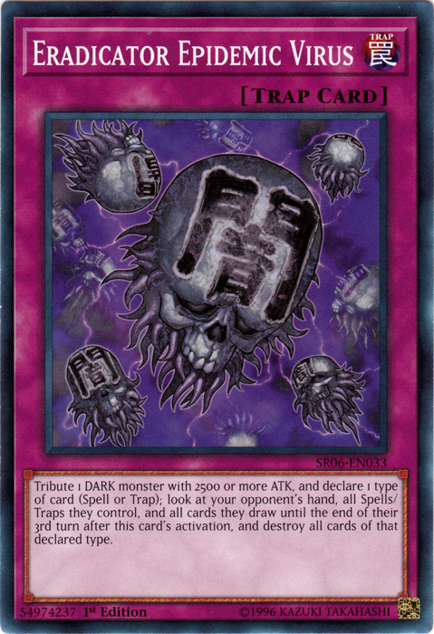 Eradicator Epidemic Virus [SR06-EN033] Common Yu-Gi-Oh!