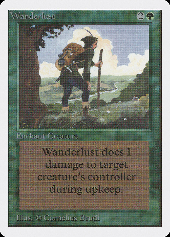 Wanderlust [Unlimited Edition] Magic: The Gathering