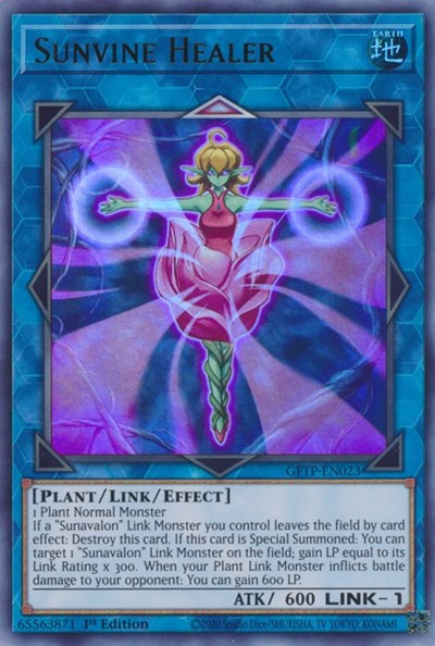 Sunvine Healer [GFTP-EN023] Ultra Rare Yu-Gi-Oh!