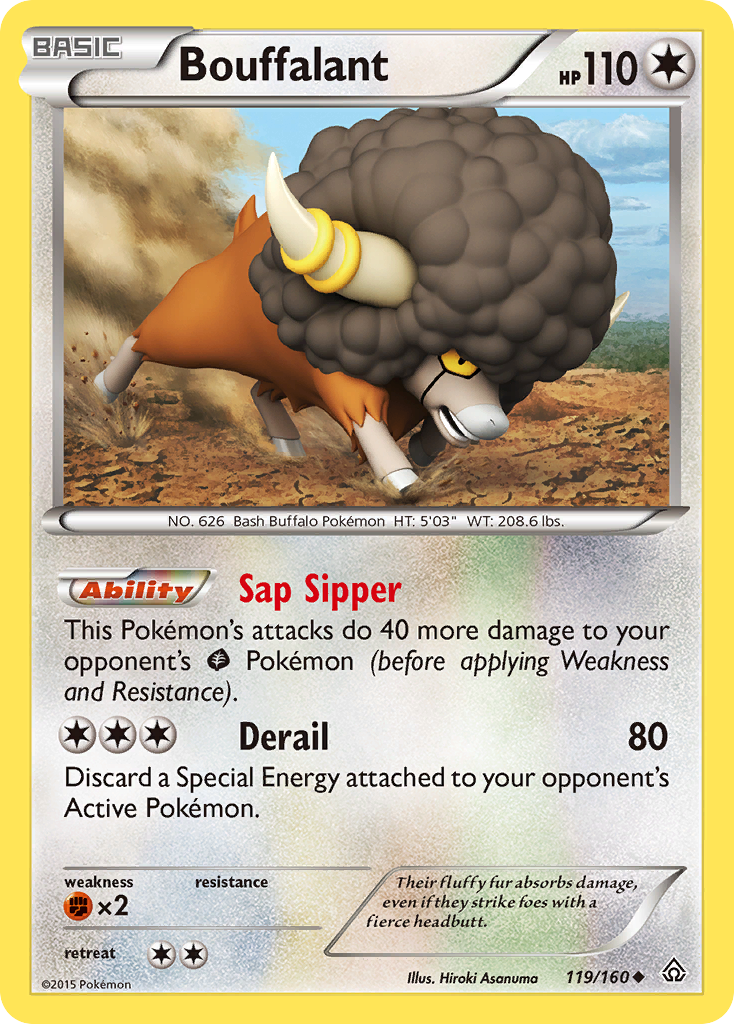 Bouffalant (119/160) [XY: Primal Clash] Pokémon