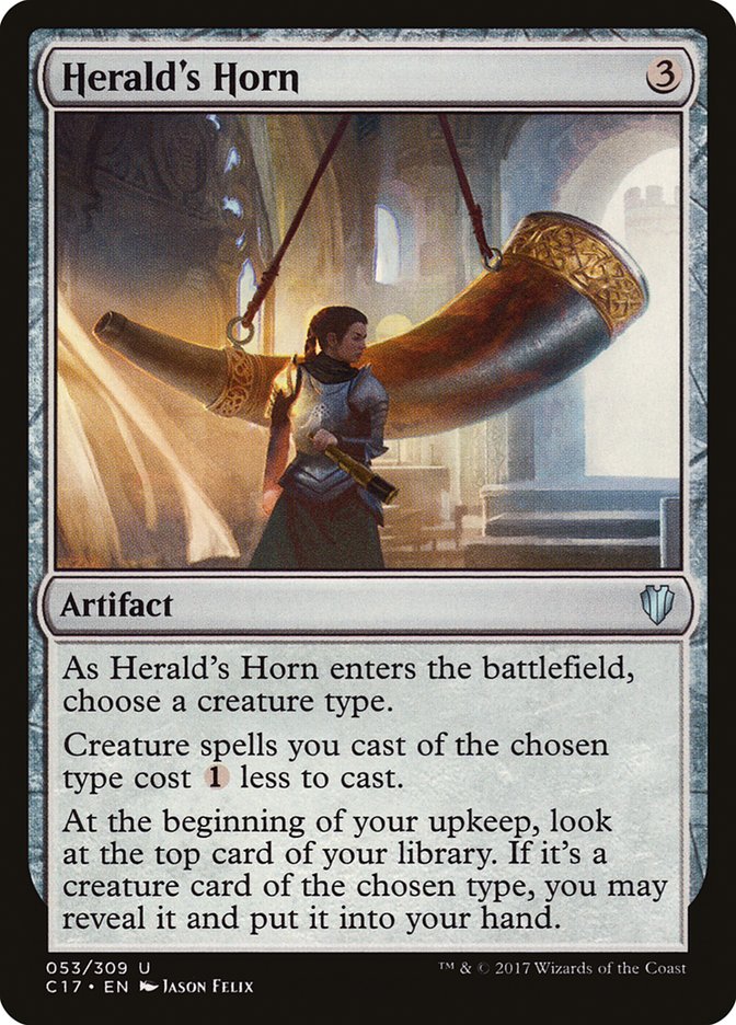 Herald's Horn [Commander 2017] Magic: The Gathering