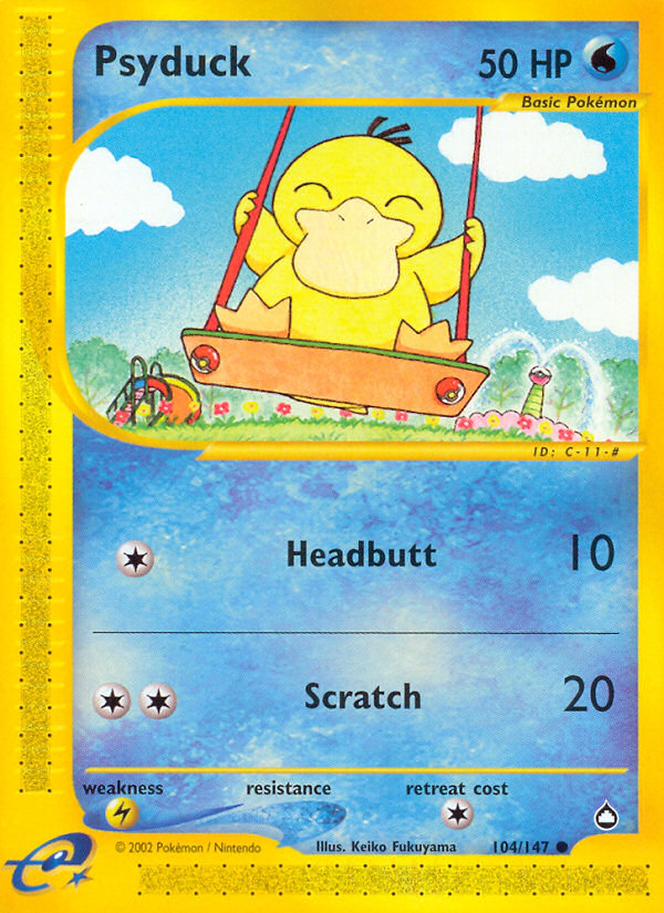 Psyduck (104/147) [Aquapolis] Pokémon