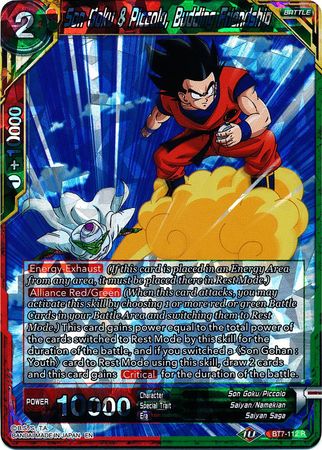 Son Goku & Piccolo, Budding Friendship (Non-Foil Deck Exclusive) (BT7-112) [Assault of the Saiyans] Dragon Ball Super