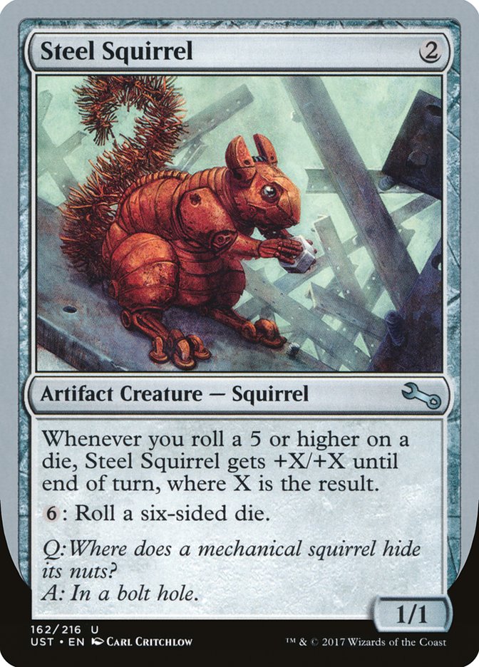 Steel Squirrel [Unstable] Magic: The Gathering