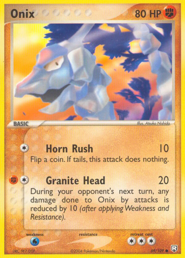 Onix (69/109) [EX: Team Rocket Returns] Pokémon