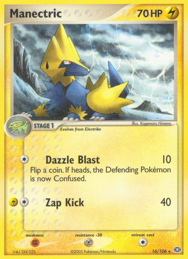 Manectric (16/106) [EX: Emerald] Pokémon