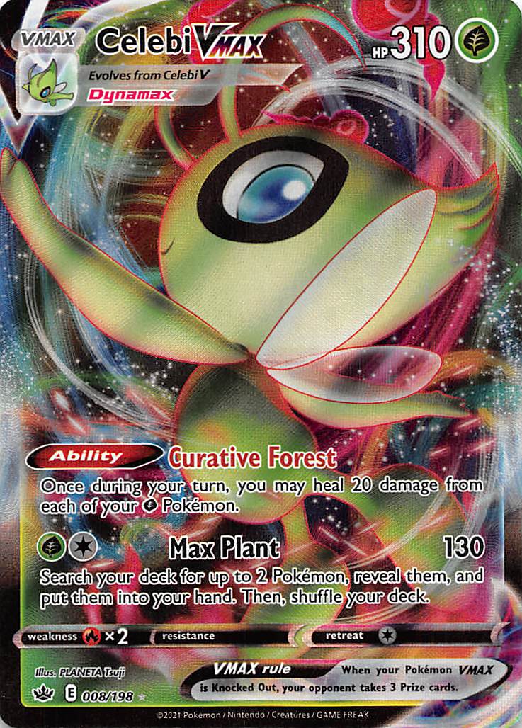 Celebi VMAX (008/198) [Sword & Shield: Chilling Reign] Pokémon