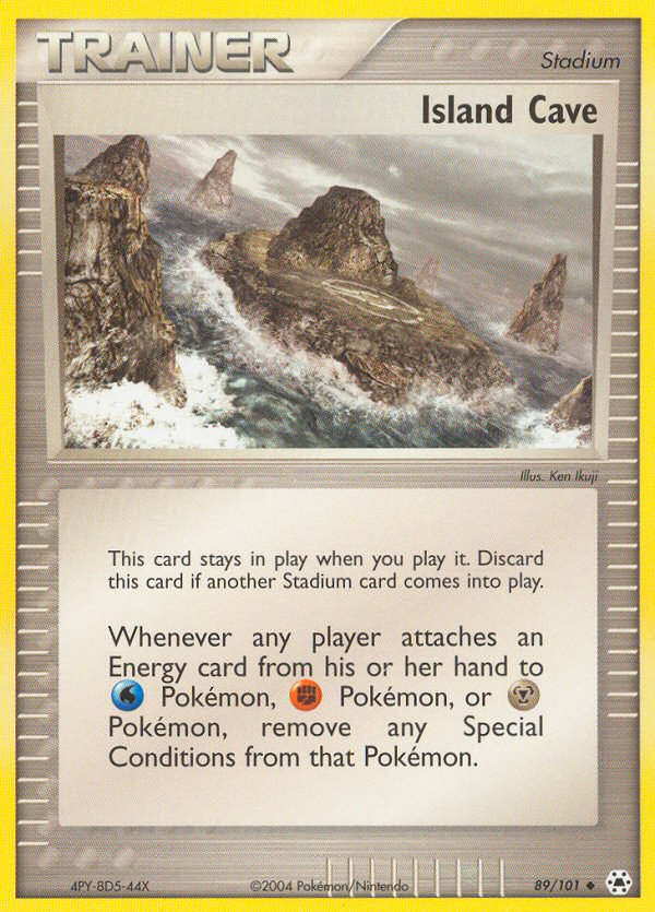 Island Cave (89/101) [EX: Hidden Legends] Pokémon