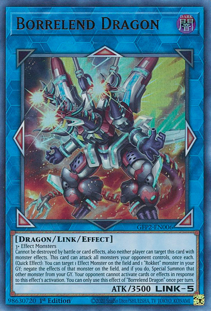Borrelend Dragon [GFP2-EN006] Ultra Rare Yu-Gi-Oh!