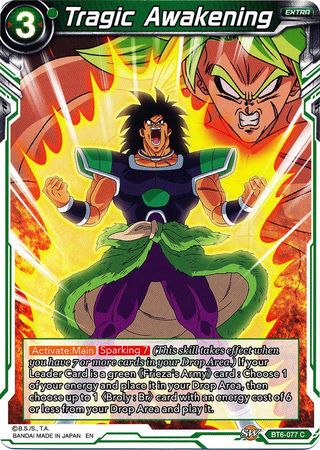 Tragic Awakening (BT6-077) [Destroyer Kings] Dragon Ball Super