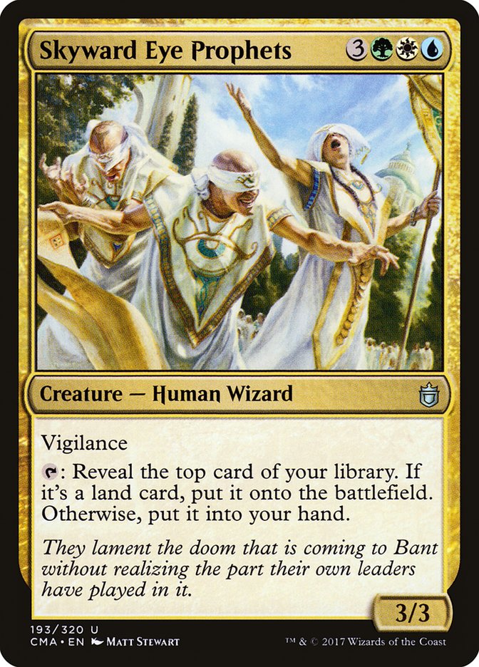 Skyward Eye Prophets [Commander Anthology] Magic: The Gathering