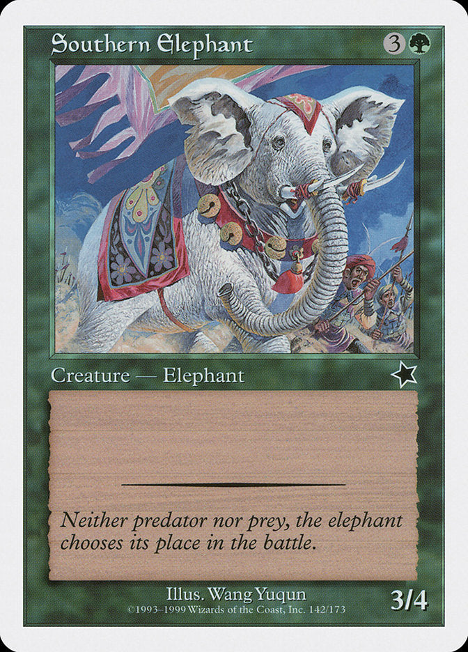 Southern Elephant [Starter 1999] Magic: The Gathering