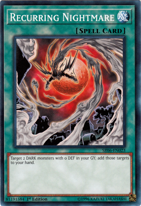 Recurring Nightmare [SR06-EN023] Common Yu-Gi-Oh!