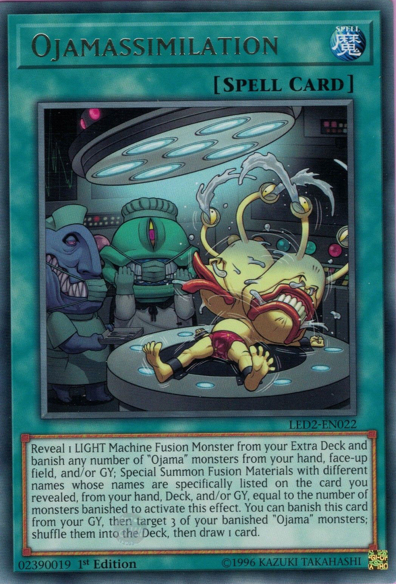 Ojamassimilation [LED2-EN022] Rare Yu-Gi-Oh!