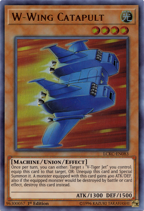 W-Wing Catapult [LCKC-EN083] Ultra Rare Yu-Gi-Oh!