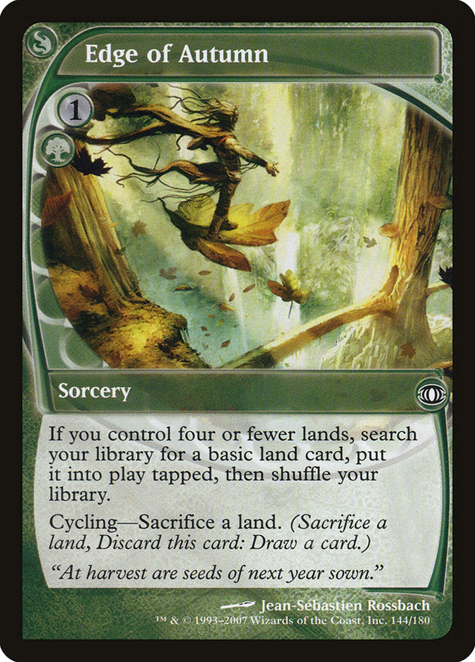 Edge of Autumn [Future Sight] Magic: The Gathering